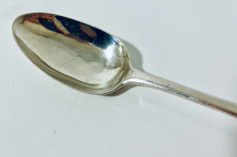 Antique Newcastle Silver Serving Spoon View VII