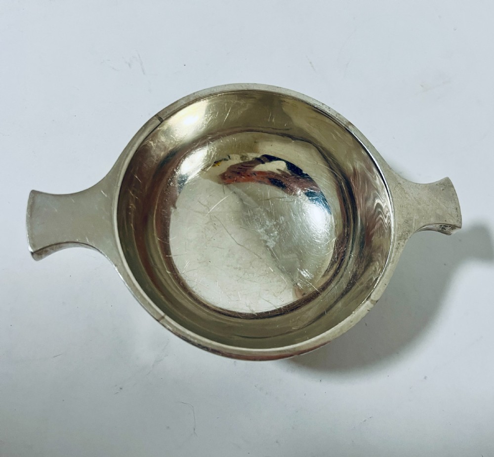 Scottish Silver Quaich View VI