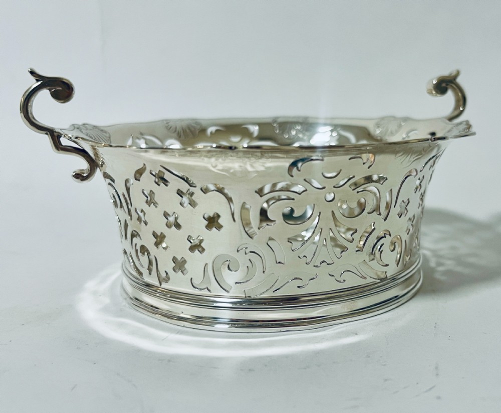 Antique Silver Bowl View X