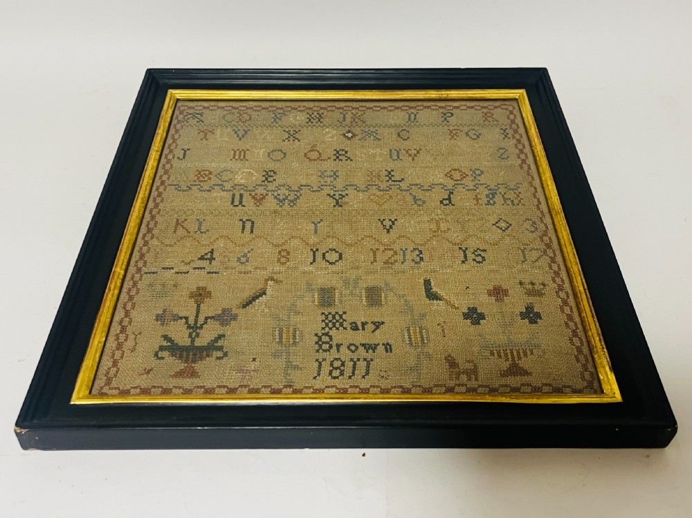 Georgian Needlework Sampler View III
