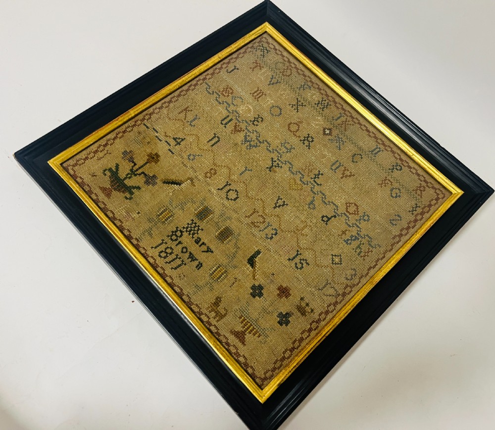 Georgian Needlework Sampler View IV