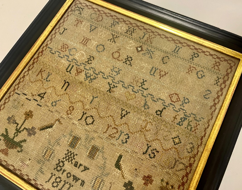 Georgian Needlework Sampler View V