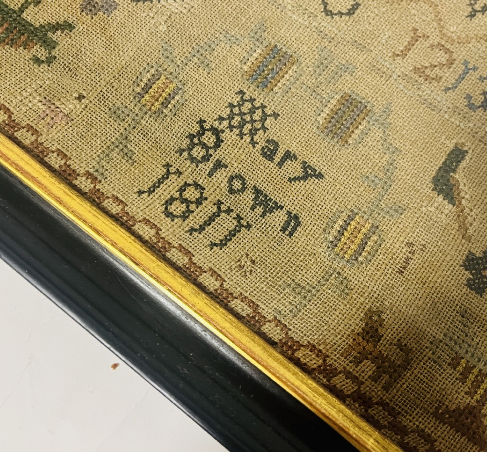Georgian Needlework Sampler View VII