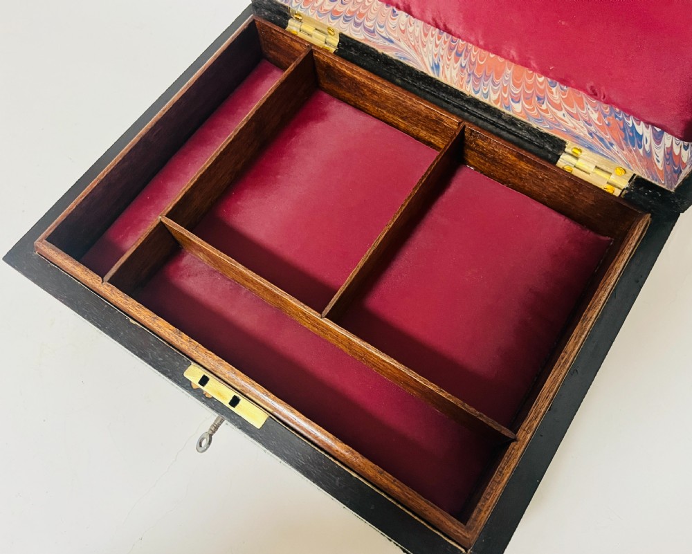 Victorian Inlaid Jewellery Box View IV