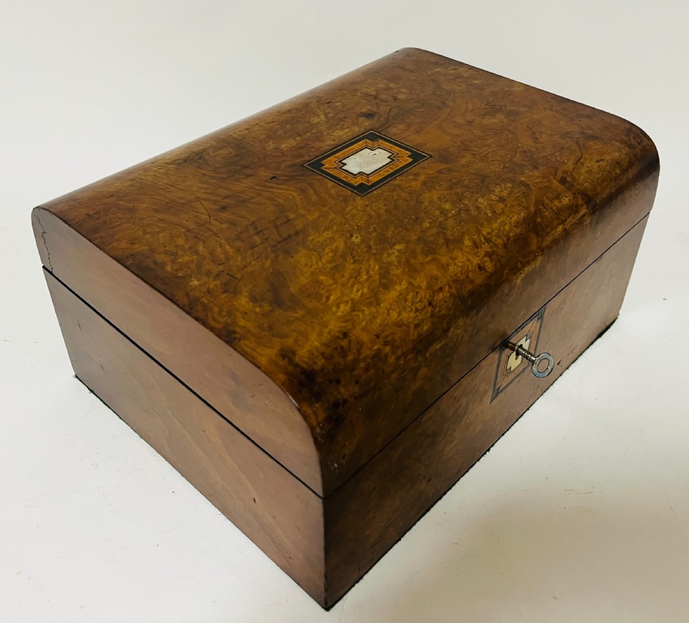 Victorian Inlaid Jewellery Box View XII
