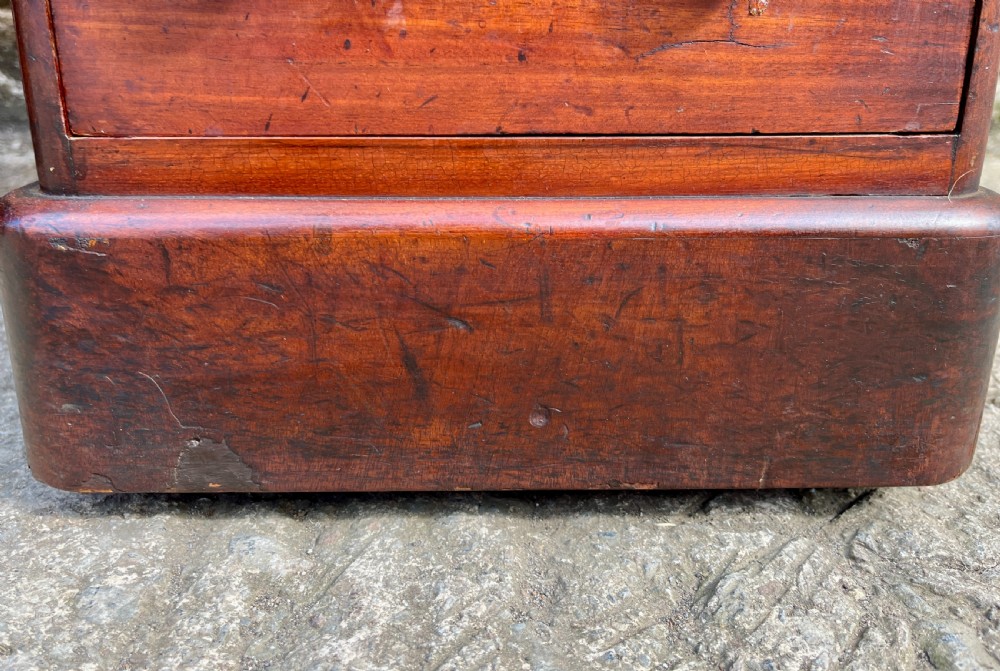 Victorian Mahogany Pedestal Desk View XXI