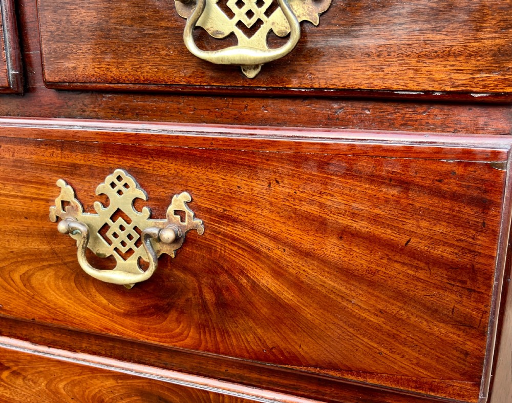 Small Georgian Mahogany Chest on Chest View VII