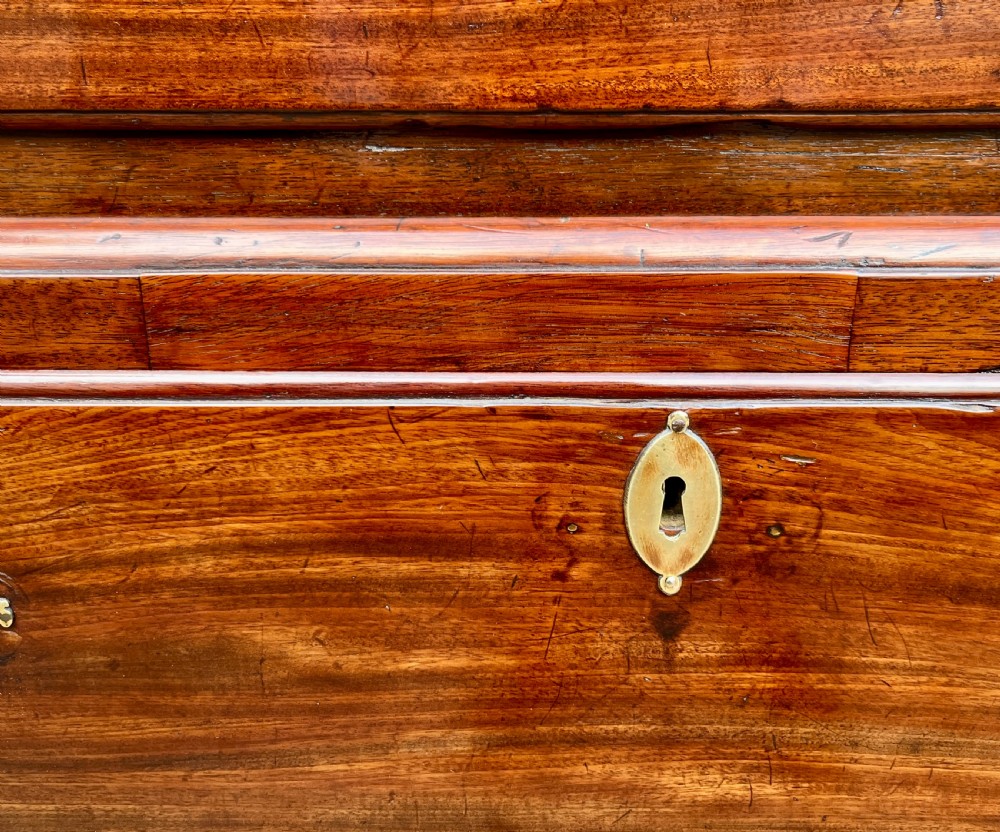 Small Georgian Mahogany Chest on Chest View IX