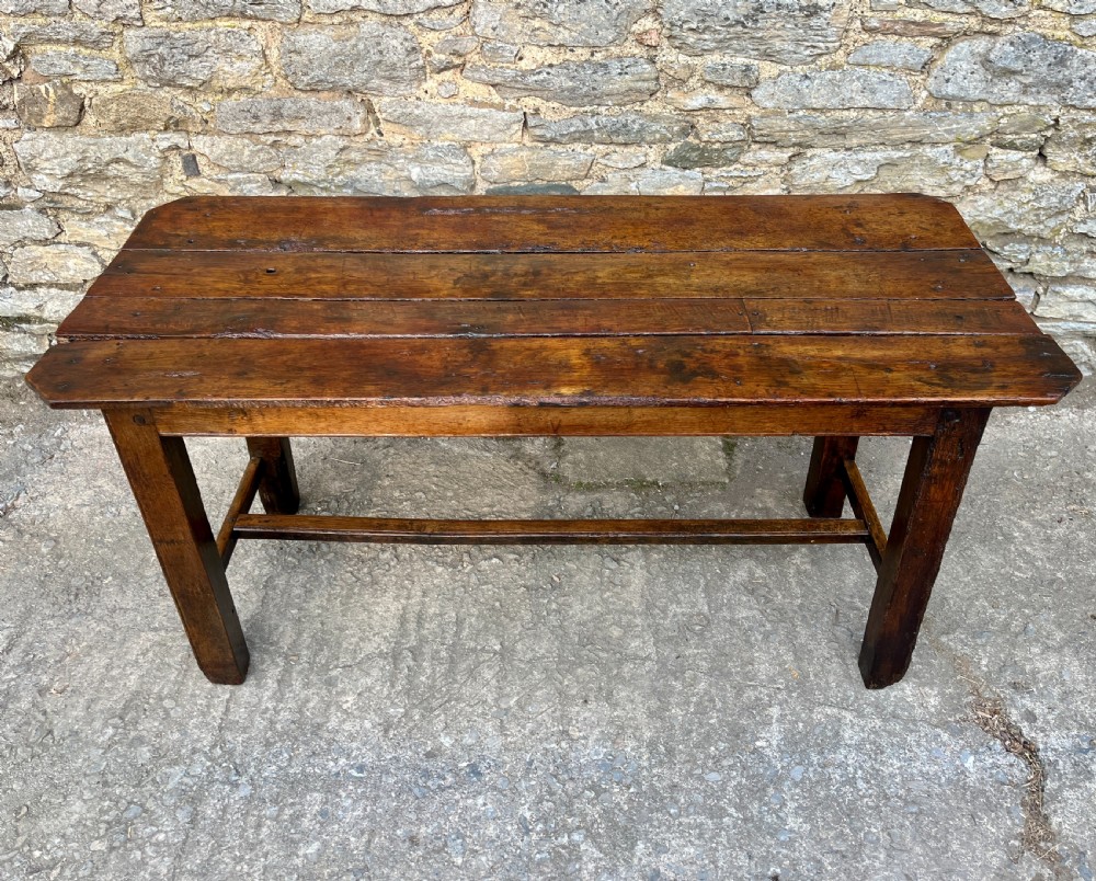 Antique Oak Farmhouse Table View II