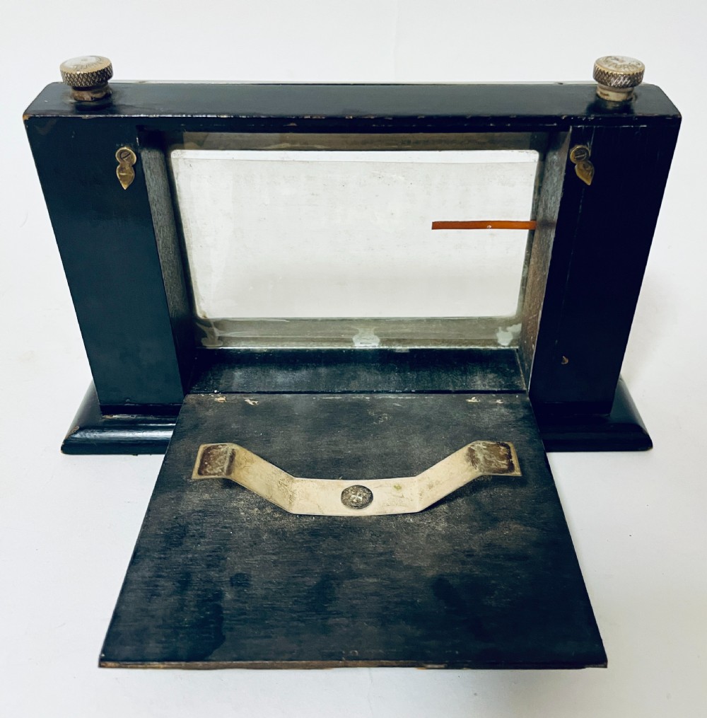 Antique Silver Plated Perpetual Desk Calendar View XII