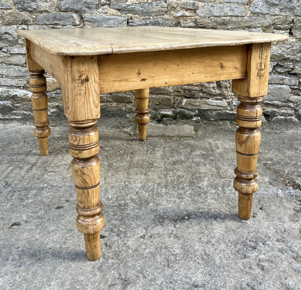 Victorian Pine Farmhouse Table View VII