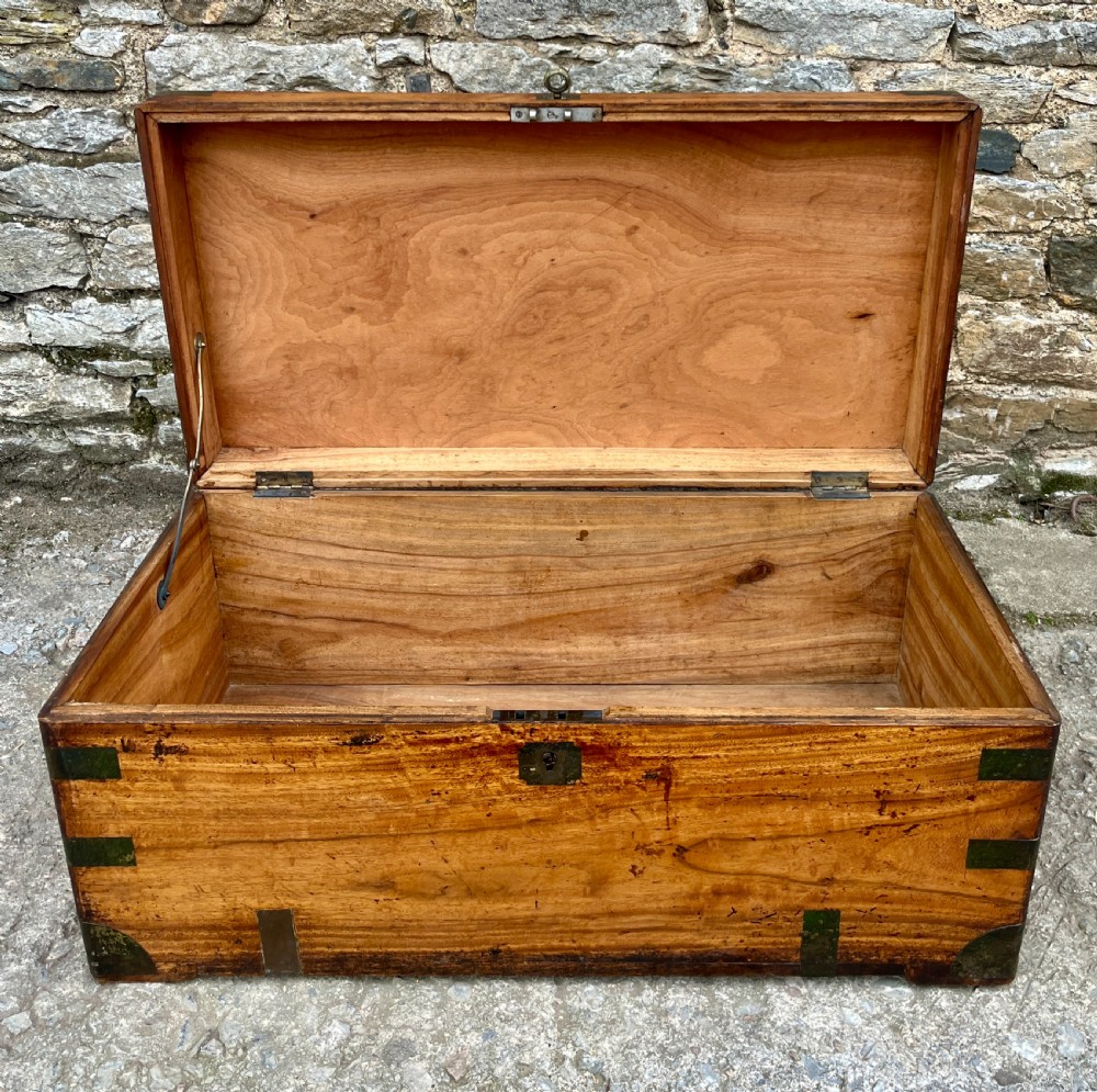 Antique Camphorwood Military Chest View III