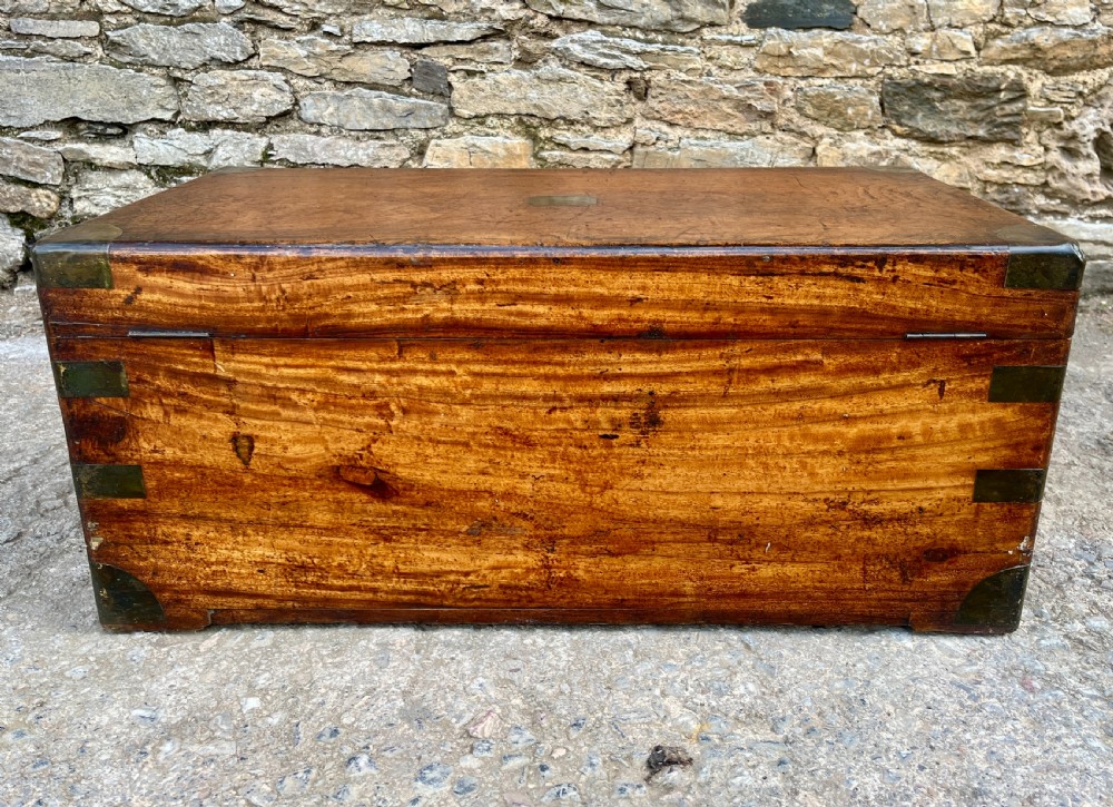 Antique Camphorwood Military Chest View VI