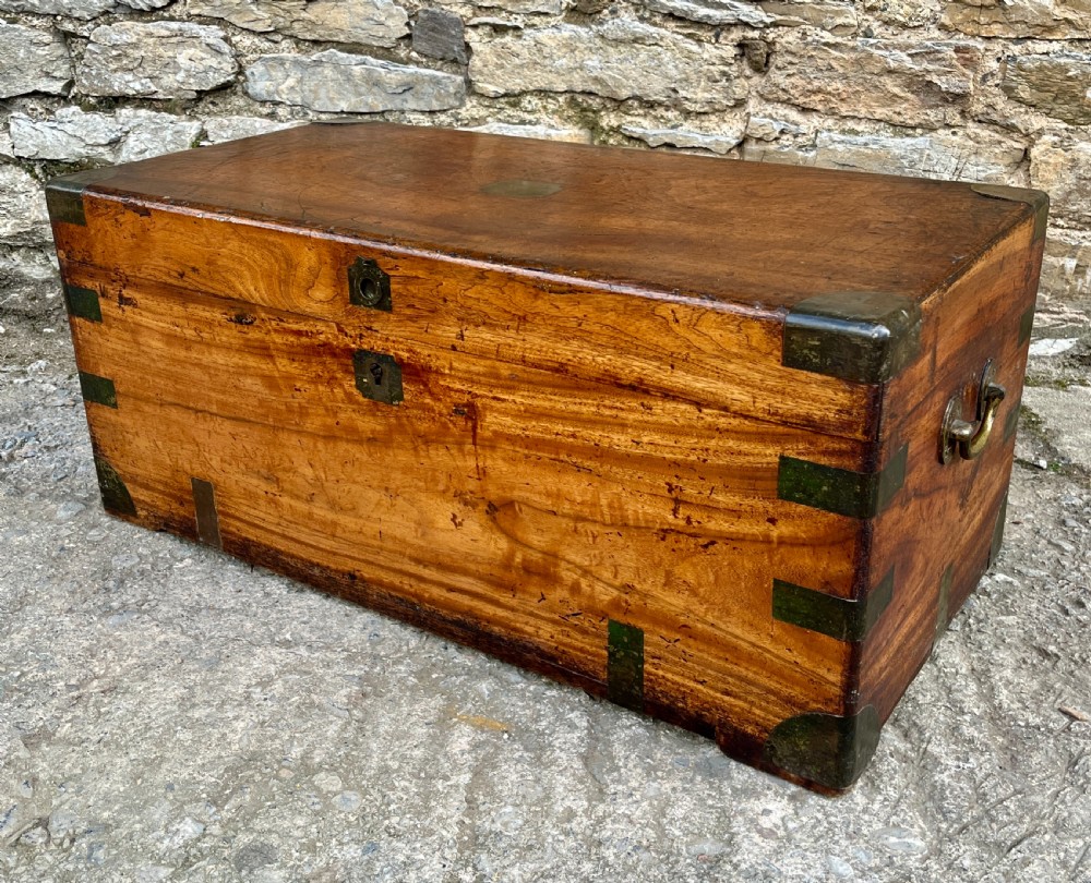 Antique Camphorwood Military Chest View VII