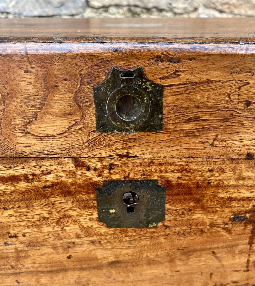 Antique Camphorwood Military Chest View XIII