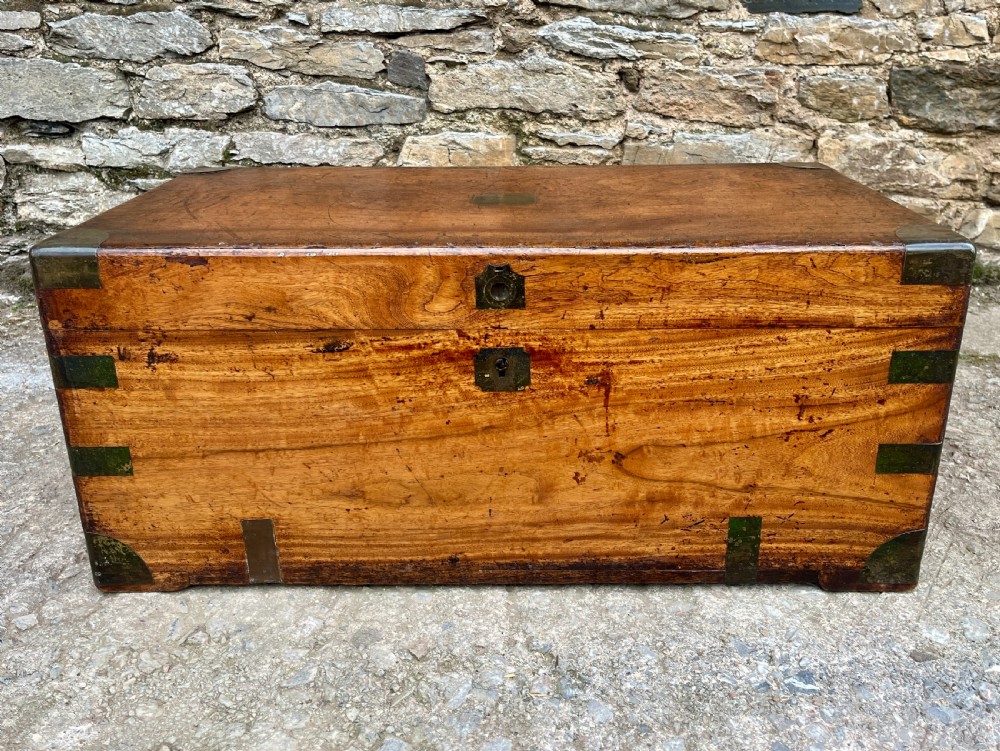Antique Camphorwood Military Chest View XVII