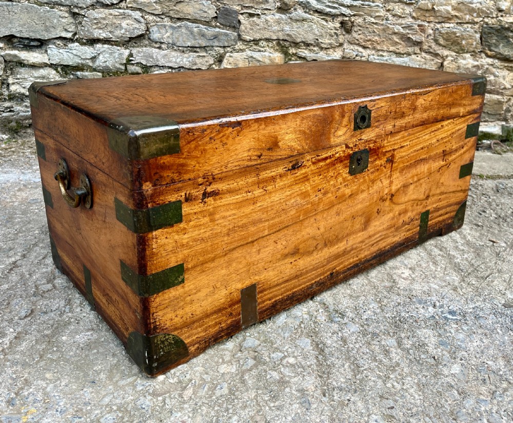 Antique Camphorwood Military Chest View XVIII