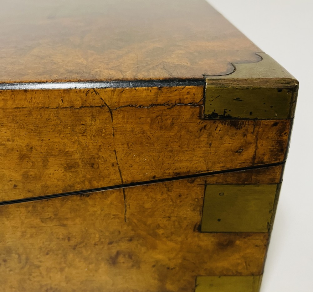 Victorian Walnut Writing Slope with Secret Drawers View XIX