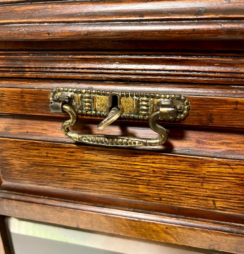 Edwardian Oak Estate Letter Box View III