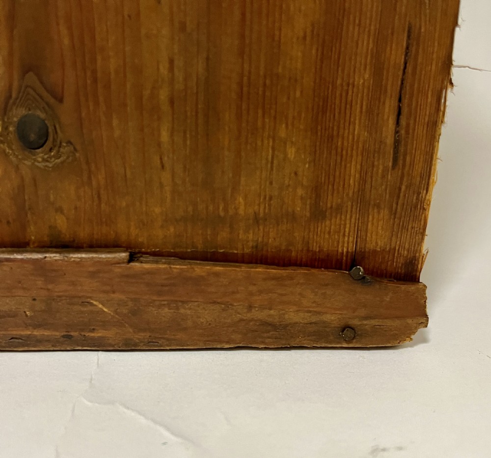 Pair of Antique Pine and Oak Collectors Cabinets View XI