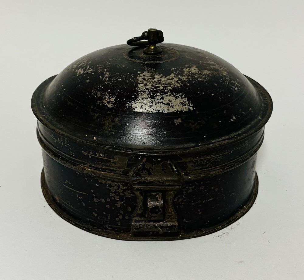 Antique Toleware Spice Tin