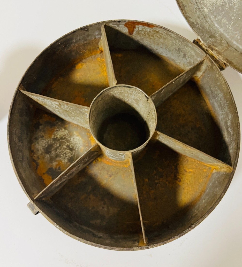 Antique Toleware Spice Tin View VI