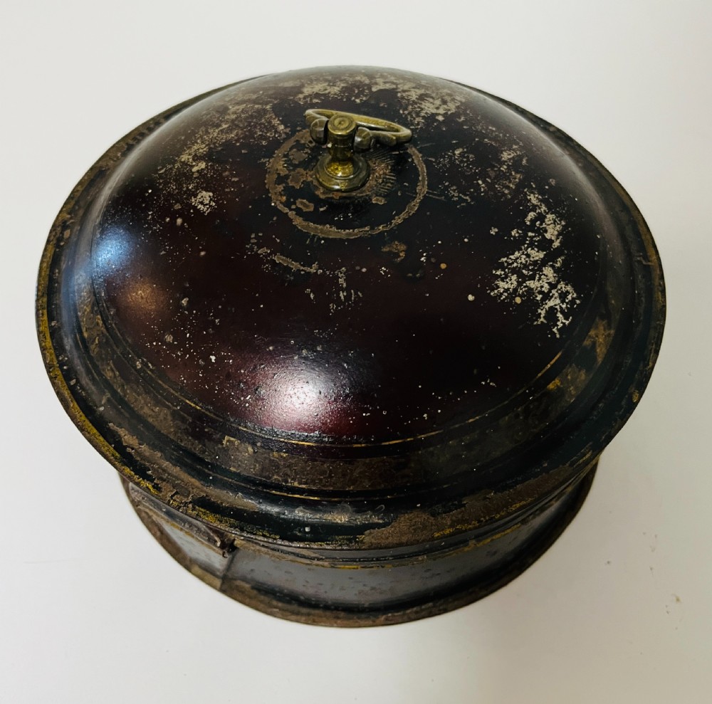 Antique Toleware Spice Tin View VII