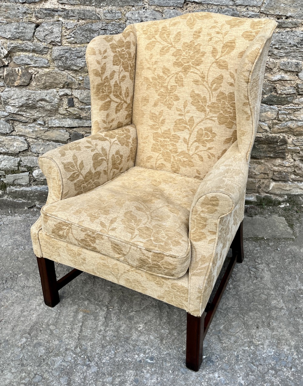 Georgian Style Wing Armchair View III