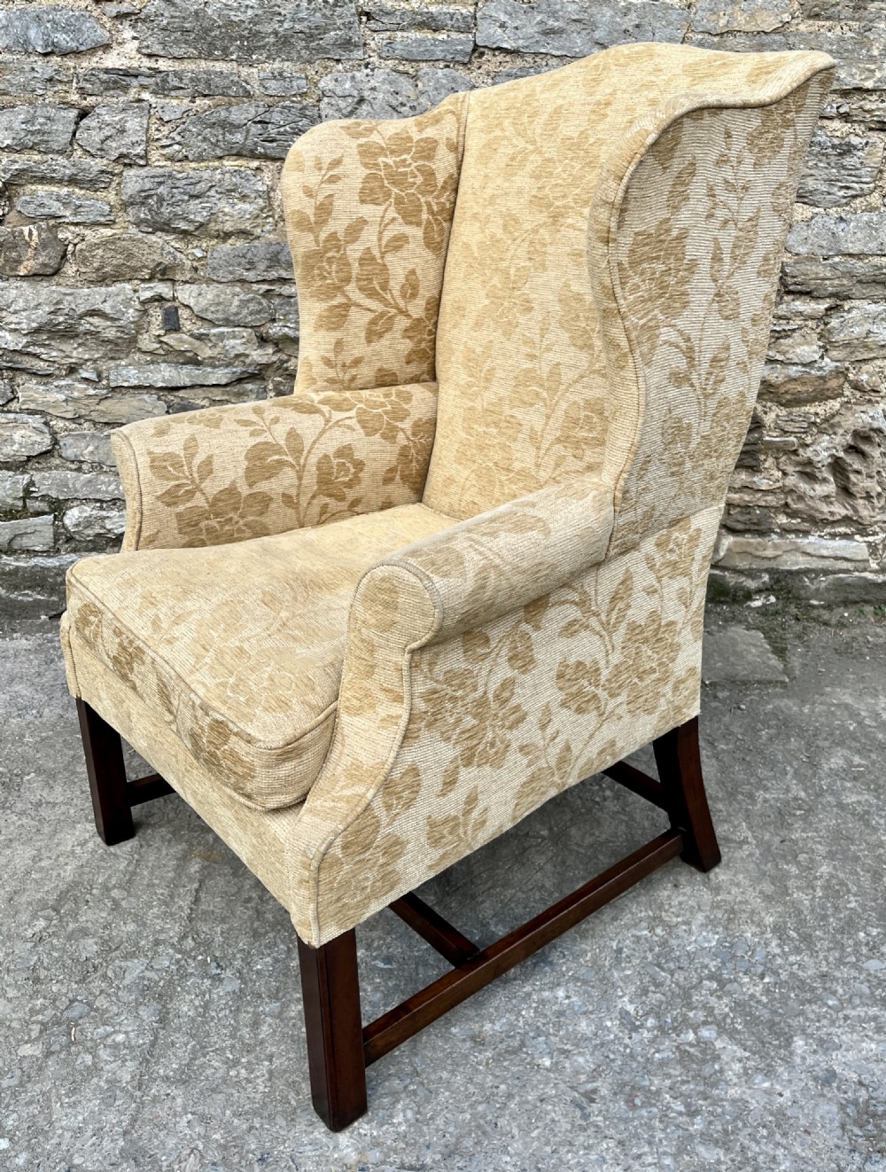 Georgian Style Wing Armchair View IV