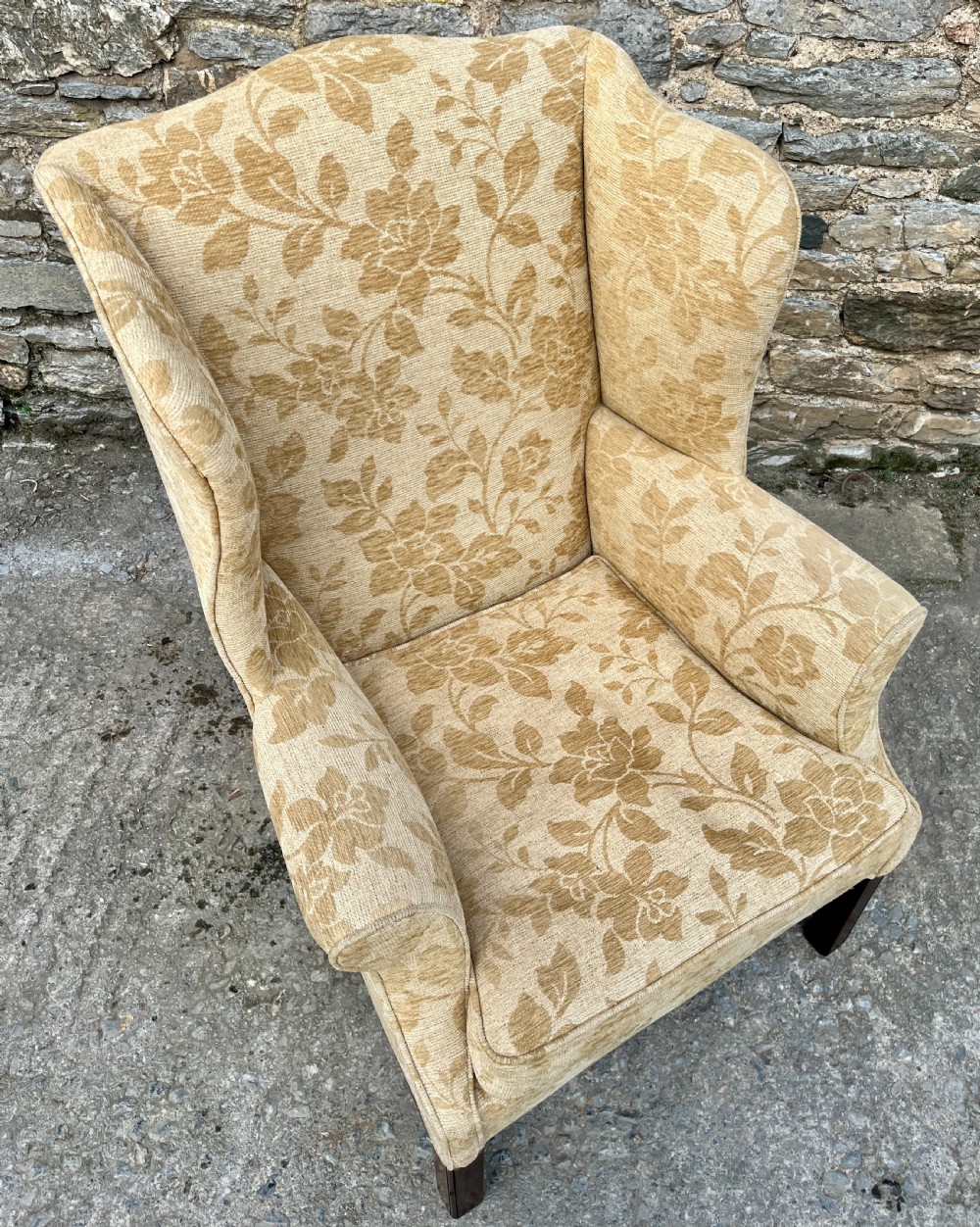Georgian Style Wing Armchair View VII