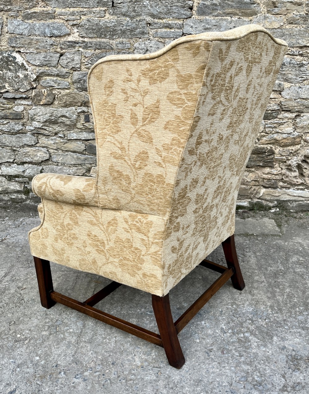 Georgian Style Wing Armchair View XIV