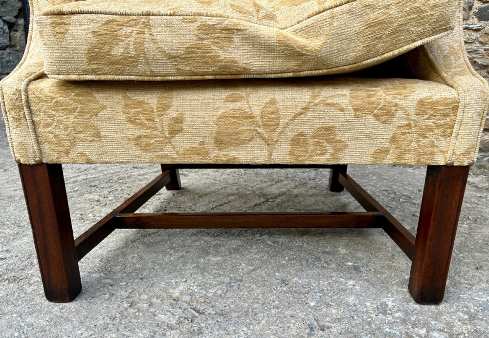 Georgian Style Wing Armchair View XV
