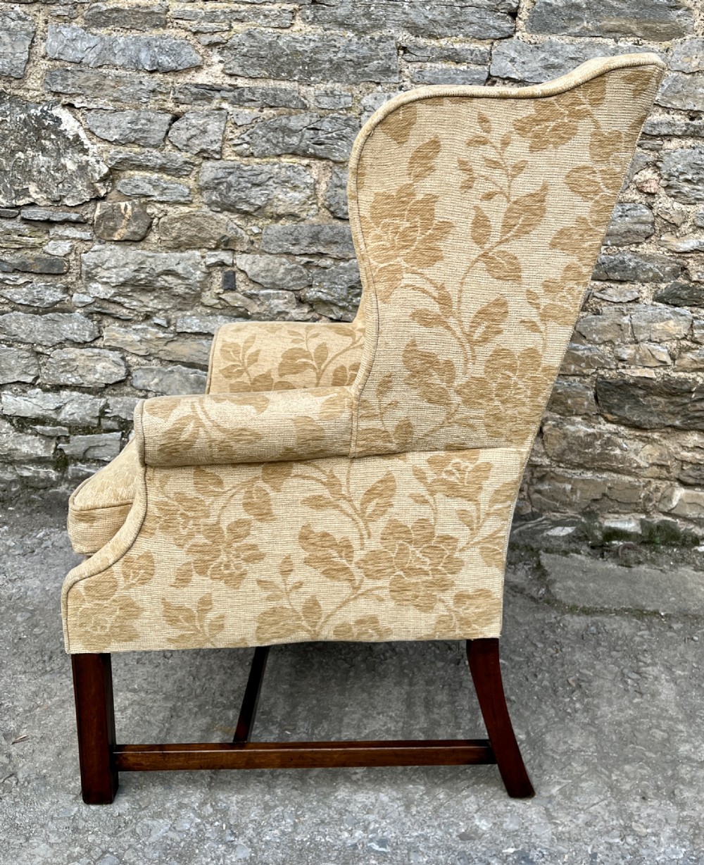 Georgian Style Wing Armchair View XVI