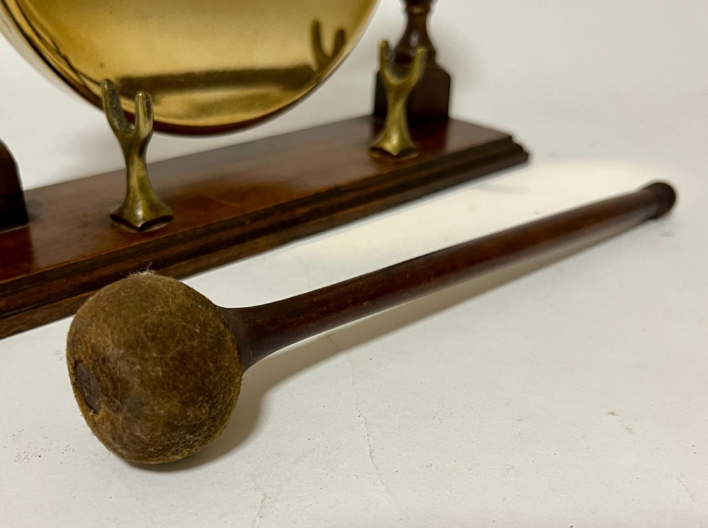 Antique Oak Dinner Gong View VII