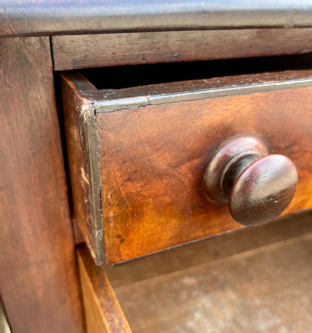 Regency Mahogany Drop Flap Work Table View VI
