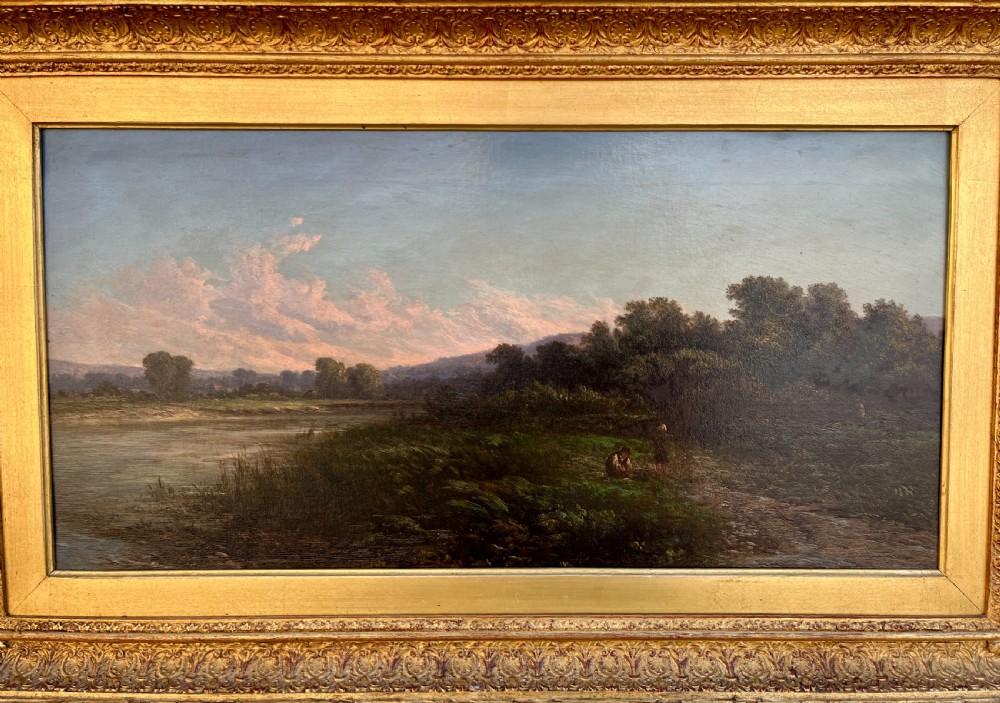 George Walter Williams (1834-1906) Oil on Canvas
 View III