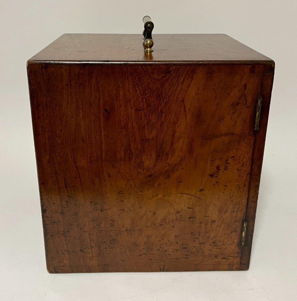 Victorian Mahogany Microscope Slide Cabinet View XIII