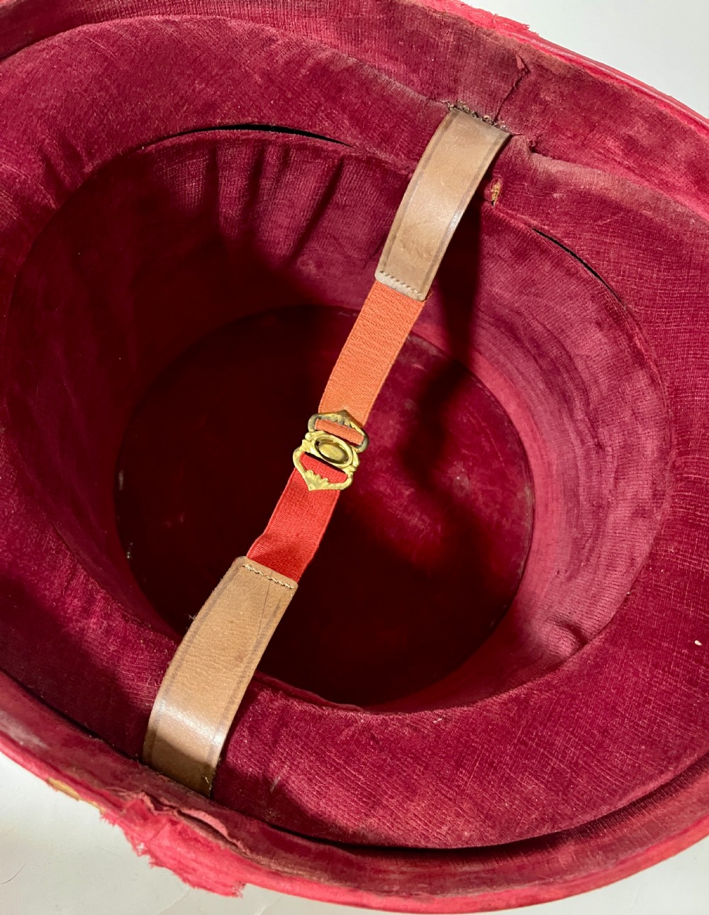 Victorian Leather Top Hat Box View XI