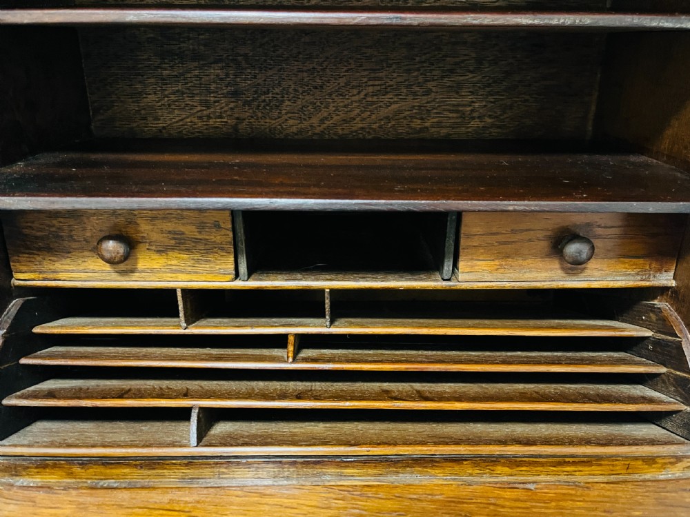 Large Antique Stationery Cabinet by Shoolbred View IV