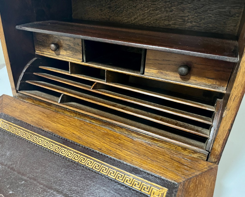 Large Antique Stationery Cabinet by Shoolbred View VI