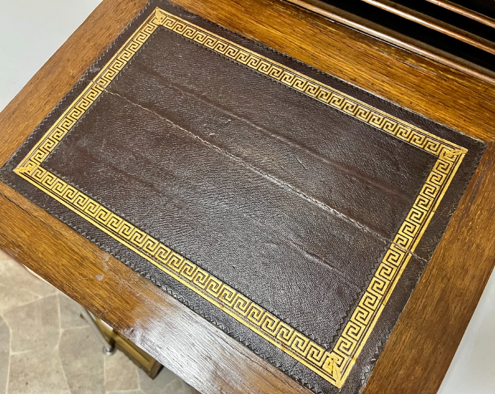 Large Antique Stationery Cabinet by Shoolbred View XI