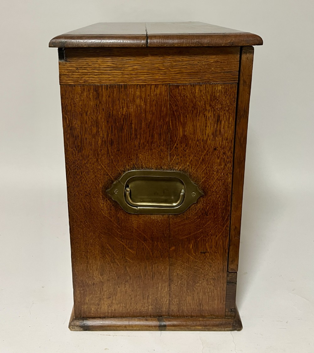 Large Antique Stationery Cabinet by Shoolbred View XV