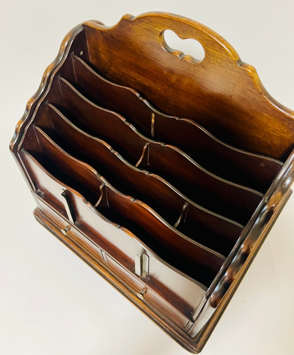 Antique Revolving Desk Tidy View III