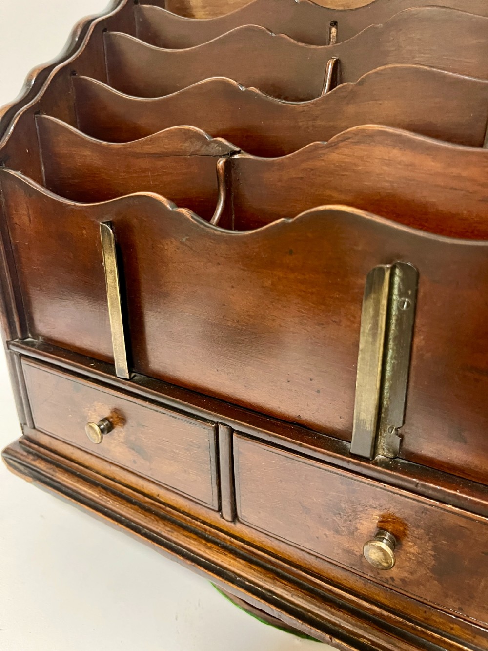 Antique Revolving Desk Tidy View VI
