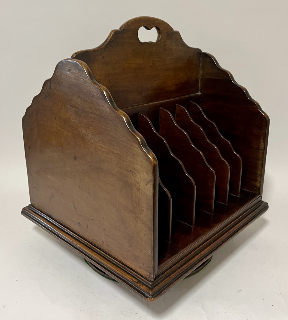 Antique Revolving Desk Tidy View VII