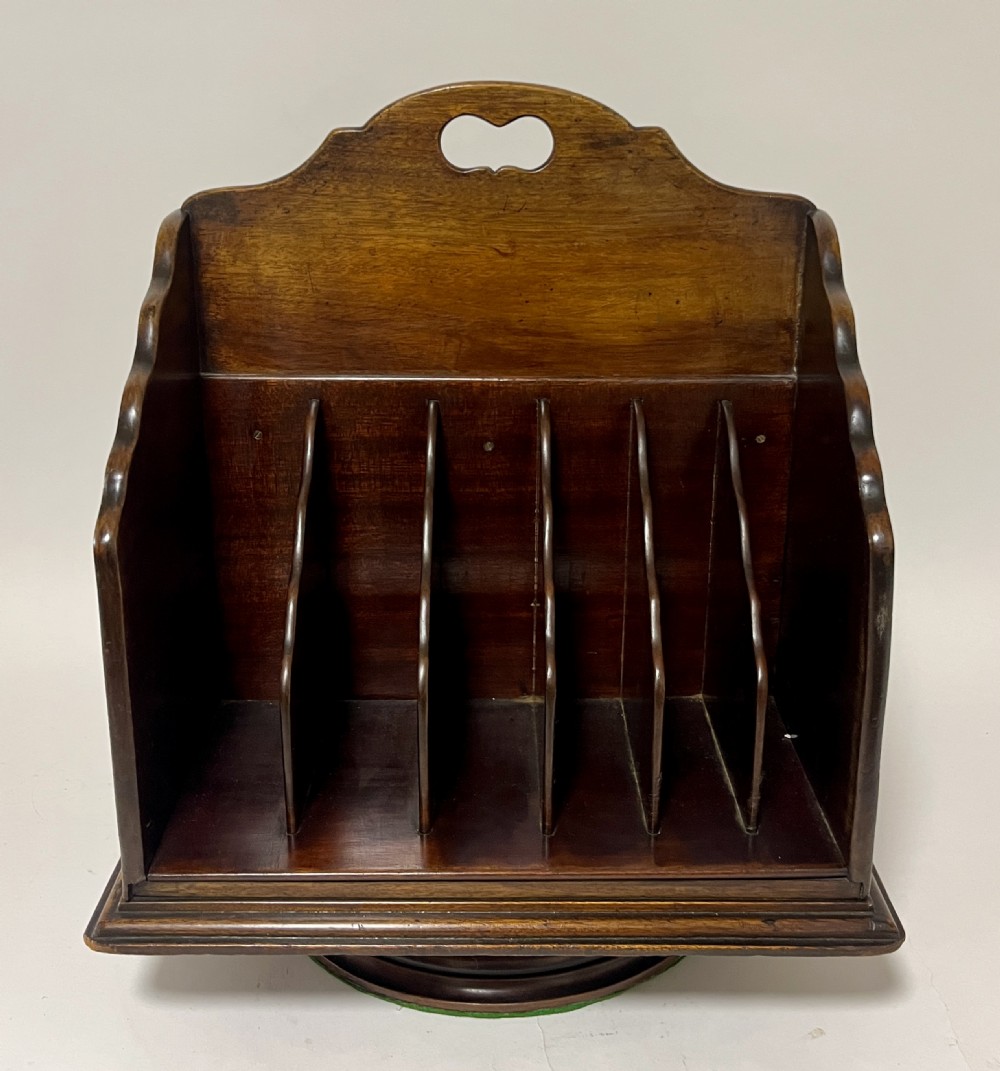Antique Revolving Desk Tidy View VIII