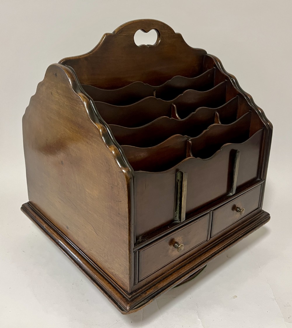 Antique Revolving Desk Tidy View XI