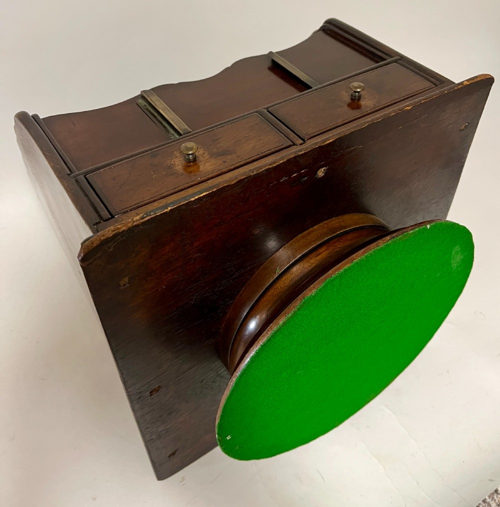 Antique Revolving Desk Tidy View XIV