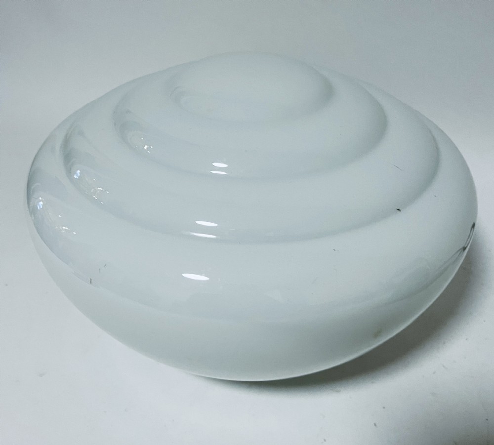 Antique Opaline Glass Pendant Light View XIII
