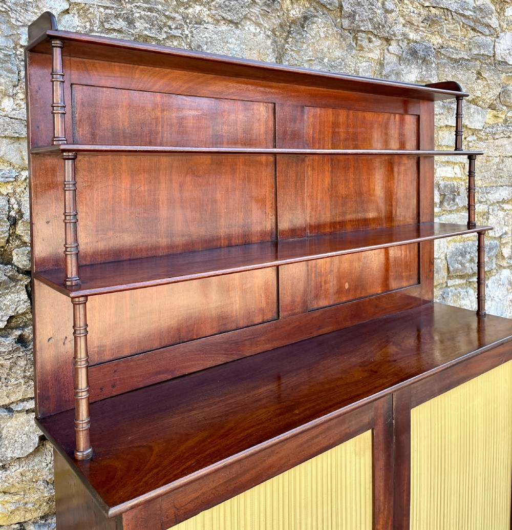 Regency Mahogany Chiffonier View VII
